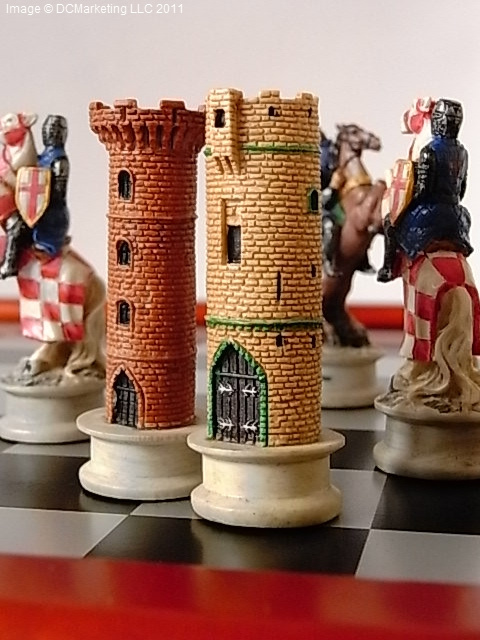Crusades Themed Chess Set